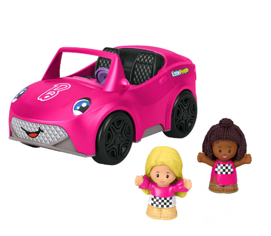 Little People Barbie Toy Car | The Brain Train TT