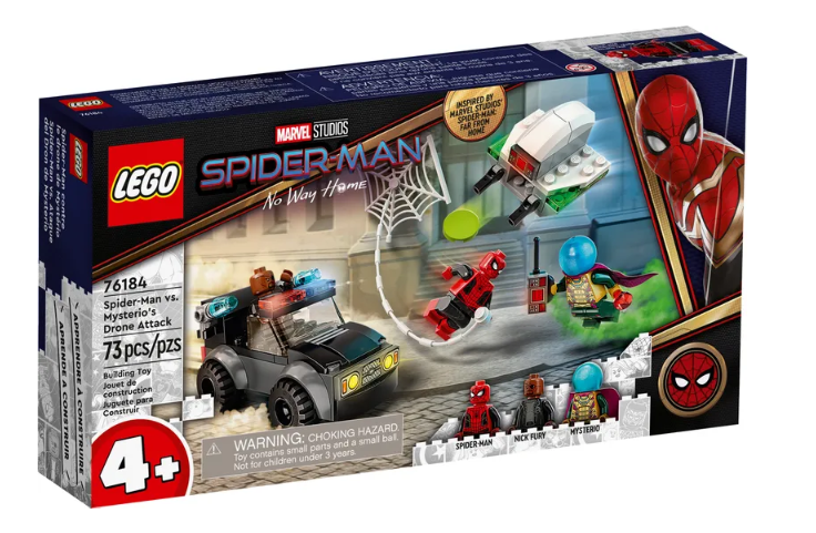 Lego Marvel Spider-man Vs. Mysterio’s Drone Attack 