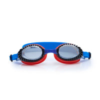 Race Car Red Turbo Drive Swim Goggles