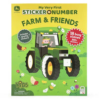 John Deere Farm and Friends Sticker by Number