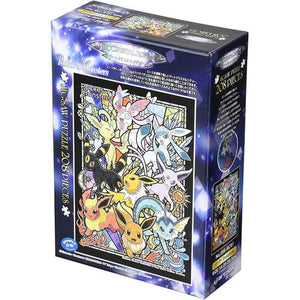 Pokemon PK208-AC01 Eevee Evolutions 208-Piece Art Crystal Jigsaw Puzzle