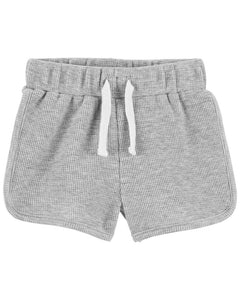 Baby Pull-On Waffle Knit Shorts