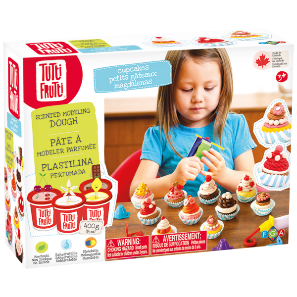 tutti frutti cupcakes kit