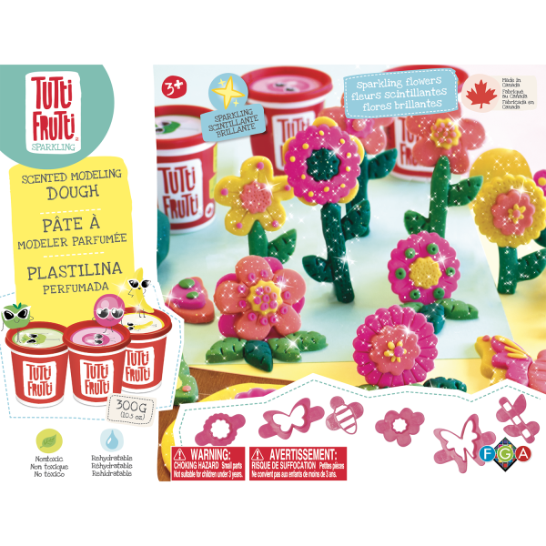 tutti frutti sparkling flowers trio kit