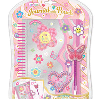 Hot Focus Groovy Flower Journal with Pouch