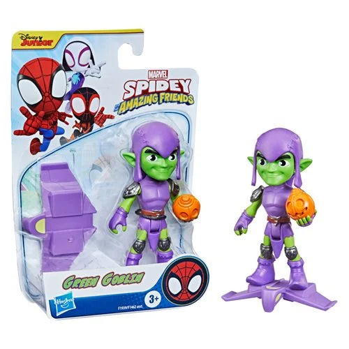 Spider-Man Spidey and His Amazing Friends Green Goblin Hero Figure