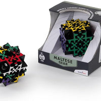 Meffert's Maltese Gear - The Original Twisting Gears Cube Brainteaser Puzzle Challenge from Recent Toys - Travel Friendly Fun for Ages 9 to Adult