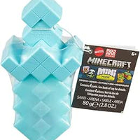 Minecraft Mini Mode Mining Action Figures With Reveal, Accessory & Moldable Sand (Characters May Vary)