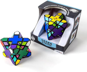 Meffert's Skewb Xtreme - The Original 10-Sided Diamond Brainteaser Puzzle Challenge from Recent Toys - Travel Friendly Fun for Ages 9 - Adult