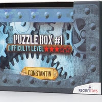 Constantin Puzzle Box #1 - Find The Hidden Compartment in This Brainteaser Puzzle from Recent Toys for Ages 14 and up