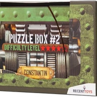 Constantin Puzzle Box #2 - Wood Brainteaser Puzzle from Recent Toys for Ages 14 and Up