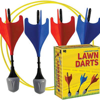 University Games, Lawn Darts Game, Classic Toss Game & Backyard Party Toy for Families, Indoor & Outdoor Use