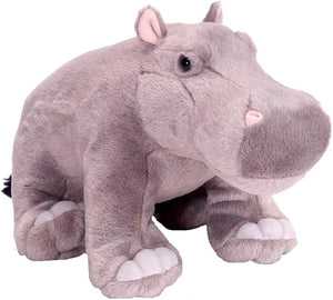 Hippo Plush, Stuffed Animal, Plush Toy, Gifts for Kids, Cuddlekins 12 Inches,Multi