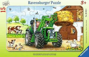 06044 3 "Tractor On The Farm Puzzle