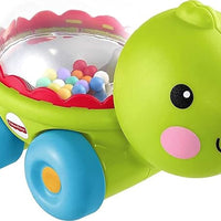 Fisher-Price Poppity Pop Turtle Push-Along Vehicle