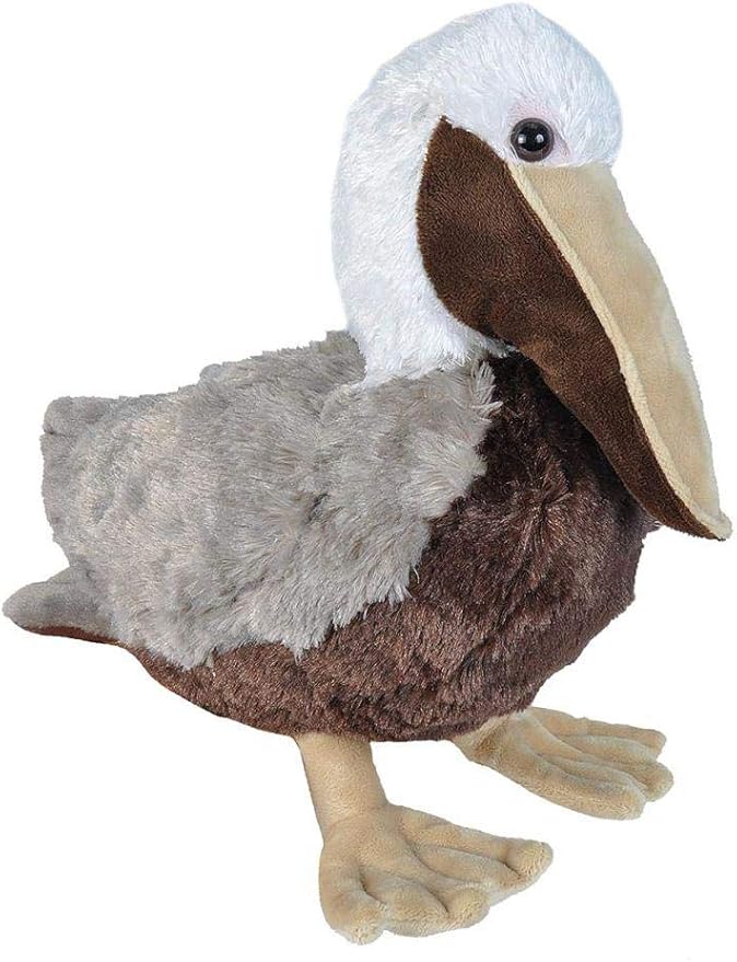 Brown Pelican Plush, Stuffed Animal, Plush Toy, Gifts for Kids, Cuddlekins 15 inches