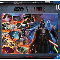 Ravensburger Star Wars Villainous: Darth Vader 1000-Piece Jigsaw Puzzle | Unique and Interlocking Fit | Vibrant, Glare-Free Pieces | Perfect for Adults and Kids Aged 14+