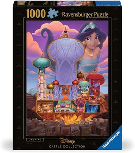 Ravensburger Disney Castle Collection: Jasmine 1000 Piece Jigsaw Puzzle for Adults - 12000258 - Handcrafted Tooling, Made in Germany, Every Piece Fits Together Perfectly