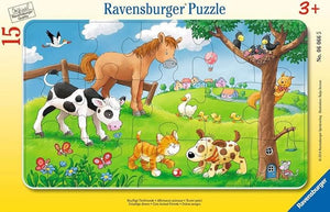 5 "Cuddly Animal Friends Puzzle