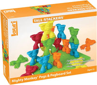 Mighty Monkey Pegs & Pegboard Set
