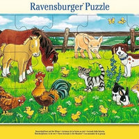 Puzzle 06046 Farm Animals on the Meadow, Puzzle Mat