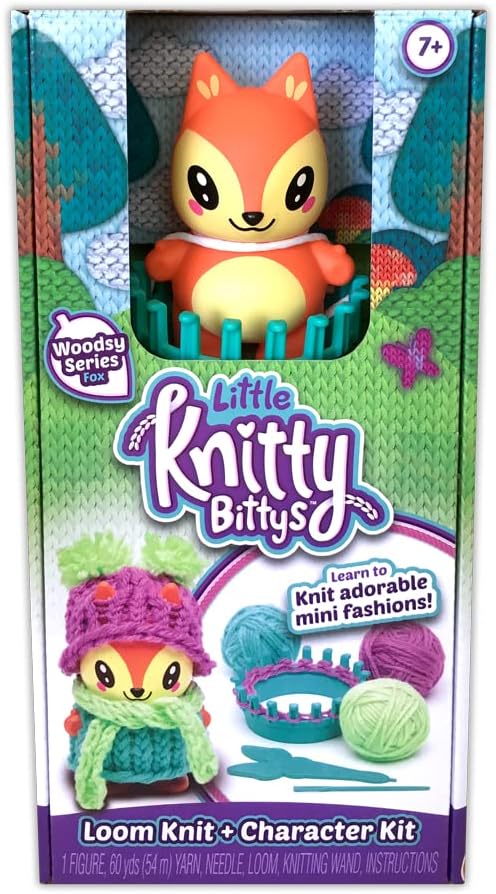 Little Knitty Bittys Fox - Beginner Knitting Craft Kit