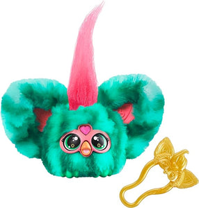 Furby Furblets Mello-Nee Mini Friend, 45+ Sounds, Summer Chill Music & Furbish Phrases, Electronic Plush Toys for Girls & Boys 6 Years & Up, Watermelon Red & Green