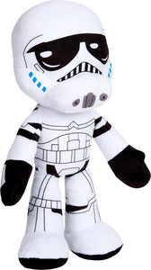 Mattel Star Wars Plush Talkers Soft Toys, 11 to 12-Inch Stormtrooper Plush with 10 Sounds & Phrases, Collectible Soft Dolls