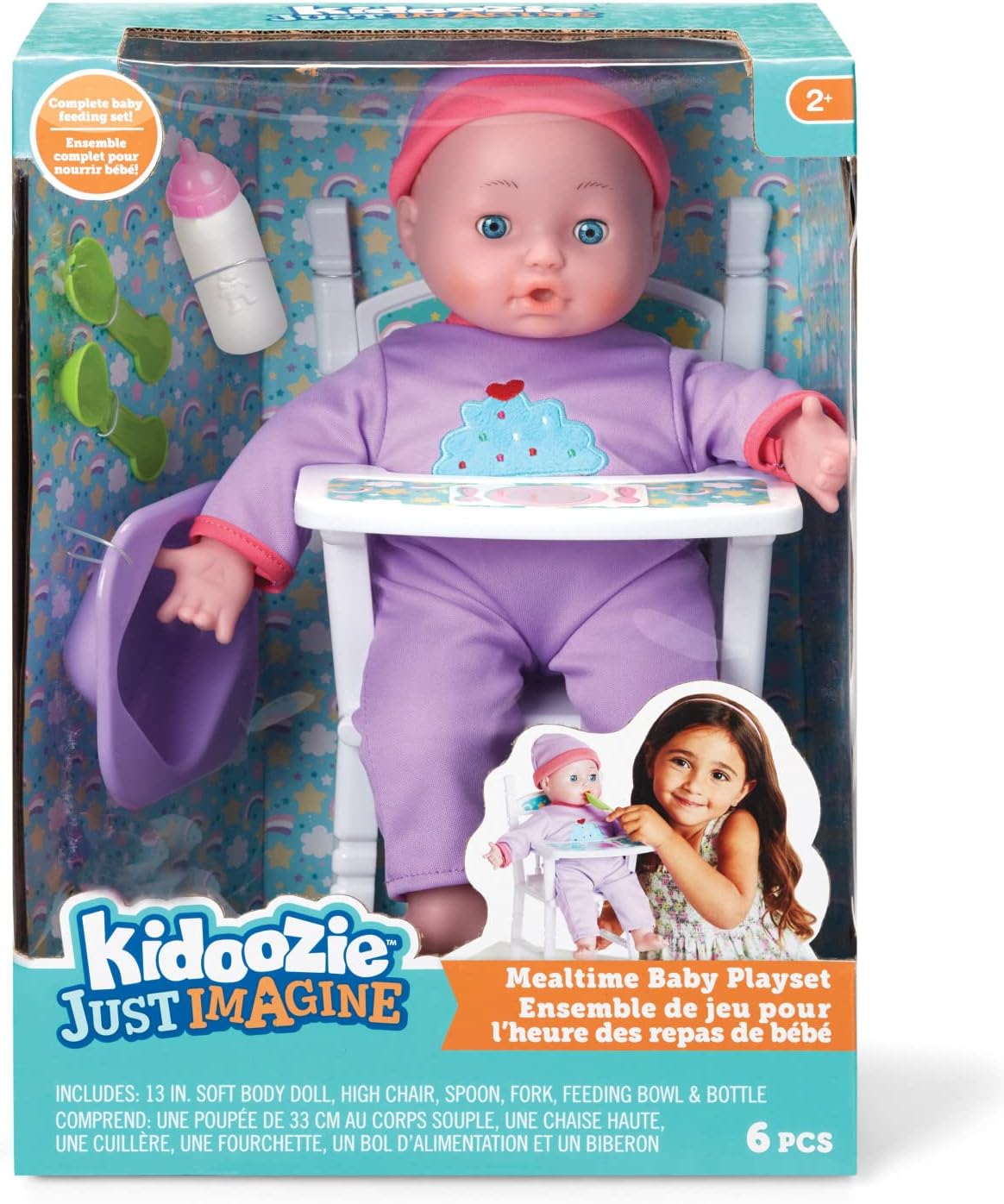 Toy baby clearance feeding set