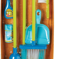 Cleaning Essentials Playset - 9-Piece Pretend Play Set