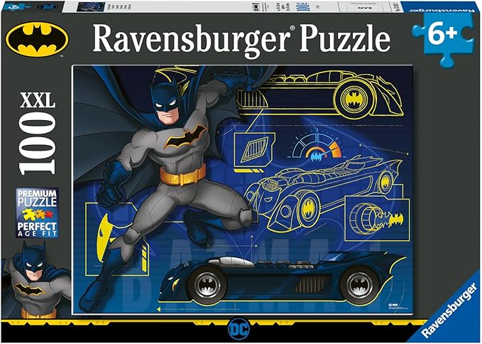 Ravensburger Batman B 100 Piece Jigsaw Puzzle for Kids - Every Piece is Unique, Pieces Fit Together Perfectly