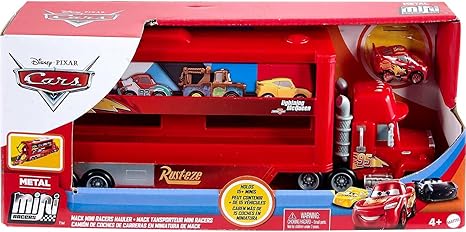 Disney Pixar Cars Mini Racers Mack Transporter