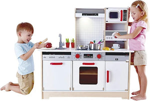 Hape Kids All-in-1 Wooden Play Kitchen with Accessories