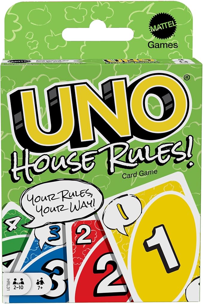 UNO House Rules Card Game