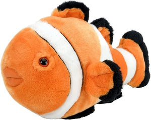 Wild Republic Clownfish Baby Plush, Stuffed Animal, Plush Toy, Gifts For Kids, Cuddlekins 12