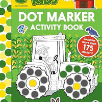 John Deere Kids Dot Marker Activity Coloring Book for Kids and Toddlers - Easy to Color Dot Art Includes More Than 175 Stickers