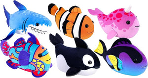 ZhuZhu Aquarium Motorized Fish Toy - No Water, No Mess, All Fun, One Randomly Selected Toy Fish