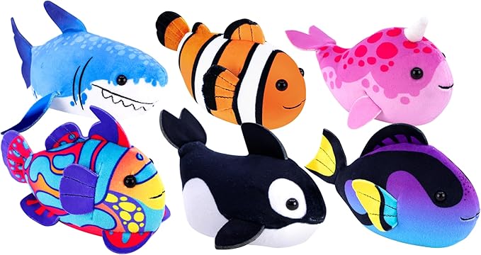 ZhuZhu Aquarium Motorized Fish Toy - No Water, No Mess, All Fun, One Randomly Selected Toy Fish