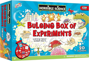 Horrible Science - Bulging Box of Experiments, Science Kit for Kids, Ages 8 Years Plus