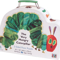 Eric Carle's Very Hungry Caterpillar 2-Sided 36 Piece Puzzle Suitcase