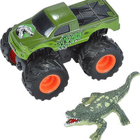 Truck-Mini Crocodile & Truck Adventure Playset Gifts for Kids Imaginative Toy Toy 2 Piece Set