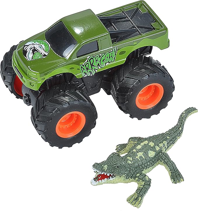 Truck-Mini Crocodile & Truck Adventure Playset Gifts for Kids Imaginative Toy Toy 2 Piece Set