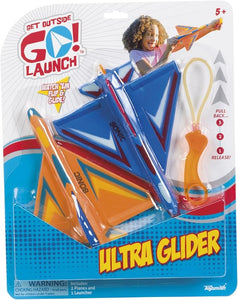 Toysmith Ultra Glider Stunt Flyer, Launch, Set of 2