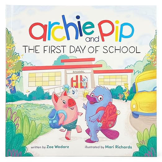 Archie & Pip First Day of School