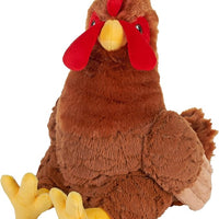 Ecokins Chicken, Stuffed Animal, 12 Inches, Plush Toy, Fill is Spun Recycled Water Bottles, Eco Friendly