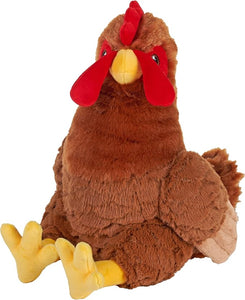 Ecokins Chicken, Stuffed Animal, 12 Inches, Plush Toy, Fill is Spun Recycled Water Bottles, Eco Friendly