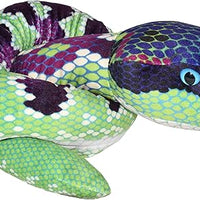 Snake Purple, Snakesss Plush Animal, 137 cm, 23525, Purple Green