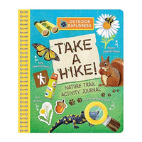 Outdoor Explorers: Take A Hike Field Journal Activity Nature Book with Stickers for Adventurous Kids, Ages 5 and up