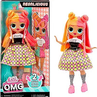 LOL Surprise OMG Neonlicious Fashion Doll with Multiple Surprises Including Transforming Fashions and Fabulous Accessories – Great Gift for Kids Ages 4+