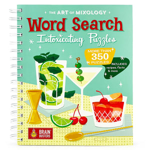 The Art of Mixology: Word Search Intoxicating Puzzles